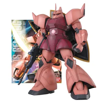 Bandai Orijinal Gundam model seti Anime Figürü MG 1/100 MSM-07S GELGOOG Koleksiyonu Gunpla Anime aksiyon figürü oyuncakları Ücretsiz Kargo