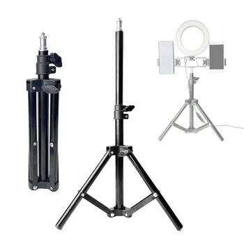 30-50cm tripod standı Genişletilebilir Masaüstü Tripod Cep Telefonu kamera flaşı ışık mikrofon Standı Tutucu Tripode