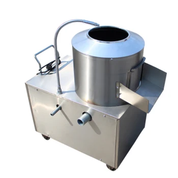 Otomatik endüstriyel patates taro soyucu / cilt çıkarma makinesi patates yıkama soyma makinesi 1