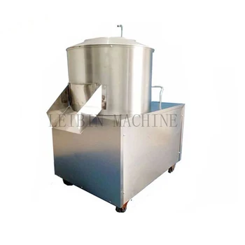 Otomatik endüstriyel patates taro soyucu / cilt çıkarma makinesi patates yıkama soyma makinesi 2
