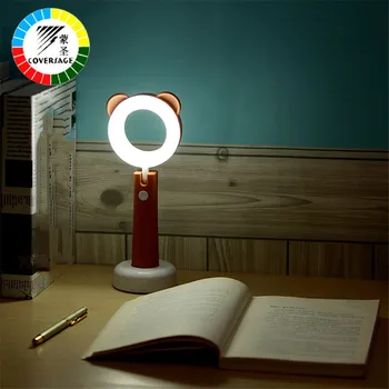 Coversage Led Gece Lambası Masa masa lambası Çocuk Çocuk Bebek Uyku Kitap Yatak Odası Roman Okuma Aydınlatma USB şarj edilebilir lamba 2
