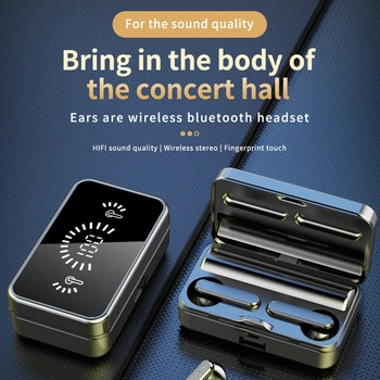 Bluetooth uyumlu kablosuz kulaklık Hifi Stereo Spor Oyunları Su Geçirmez Kulaklık Kulaklık işitme cihazları Mic İle Handfree
 1