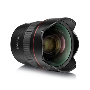 YONGNUO Ultra geniş Açı Ana Lens YN14mm F2.8C 14mm AF/MF Büyük Diyafram Canon Dijital DSLR Kamera 4