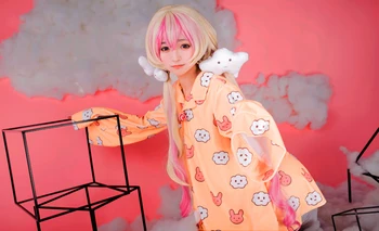 büyülü kız yetiştirme projesi Mahou Shoujo Ikusei Keikaku Nemurin Pijama Üniforma Cosplay Kostüm bulutlar ile 4