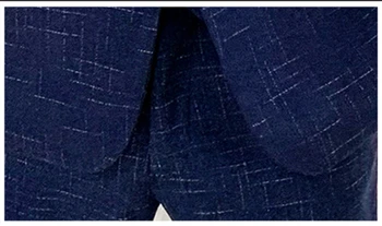 Butik (Blazer + Yelek + Pantolon ) İngiliz Tarzı erkek İş Rahat Zarif Moda beyefendi Elbise Üç parçalı Bir Takım Elbise 2