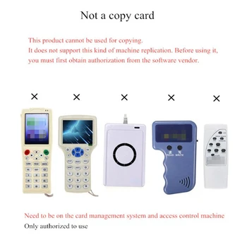 13.56 MHZ Temassız Beyaz PVC Kart Yüksek Frekanslı IC Kartları RFID Anahtar Etiketi Erişim Kontrolü NFC Kart 4