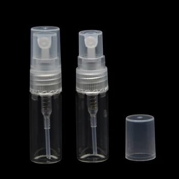 100 ADET Cam 5ml Takviyesi Taşınabilir Örnek Parfüm Şişesi Seyahat Sprey Atomizer Boş Parfüm Şişesi Mini Örnek Konteyner 3