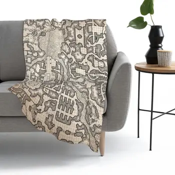 Kış Mezarları-Büyük Bir Zindan Kompleksi Dyson Logolar Atmak Battaniye TV Blankets Softblanket Pazen Sıcak yatak Hometravel 0