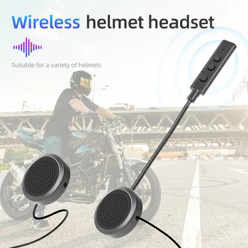 BT - M Motosiklet Kask Kulaklık Bluetooth 5.0 Ultra ince Moto Kulaklık kablosuz hoparlör Kulaklık Handsfree Çağrı Müzik Çalma 1