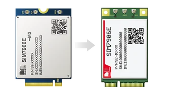 SIMCOM SIM7906E SIM7906E-M2 Çok Bantlı LTE CAT6 Çok Bantlı LTE-FDD / LTE-TDD / HSPA + modülü B1/B3/B5/B7/B8/B20/B28/B32/B38/B40 / B41