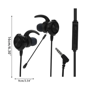 KX4A Sıcak Satış Kablolu Kulaklık GM - 01 Kulak E-Spor Oyunu Stereo HİFİ Surround mikrofonlu tekli kulaklıklar Evrensel Kulaklık 5