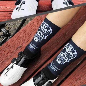 Profesyonel Spor Bisiklet Çorap Koşu Çorap Nefes Erkekler Kadınlar Yüksek Kaliteli Yumuşak Açık Kamp Yürüyüş Bisiklet Çorap 2