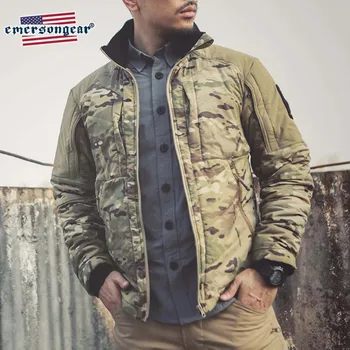 Emersongear erkek ceket termal ceket kış sıcak ısıtmalı rüzgarlık taktik tarzı açık sürme ceket SoftShell giyim 3