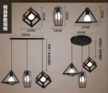 Asılı ışıklar Luminar dekor sarkıt aydınlatma yatak odası yemek Loft endüstriyel tasarım oturma odası ışık cam bakır Vintage lamba 0