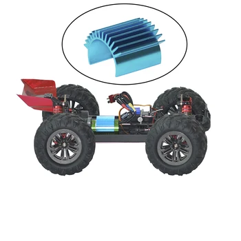 Mavi alüminyum elektrikli Motor Motor ısı emici XLH Q901 Q902 Q903 fırçasız motor RC araba yedek parçaları 3