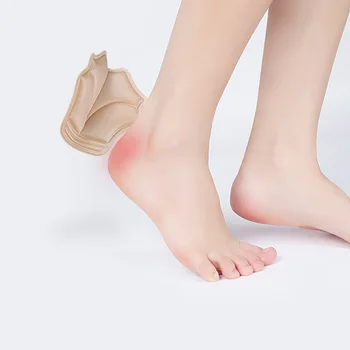 1 Çift Tabanlık Yama Topuk Pedleri spor ayakkabılar Ayarlanabilir Boyutu Aşınma Önleyici Ayak Pedi Yastık Eklemek Astarı Topuk Koruyucu Arka Etiket
