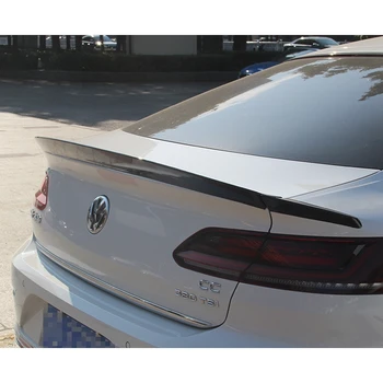 2019 Yeni Passat CC spoiler üç aşamalı ABS pseudo karbon fiber renk arka çatı spoileri dudak kanat Volkswagen Passat CC spoiler 3